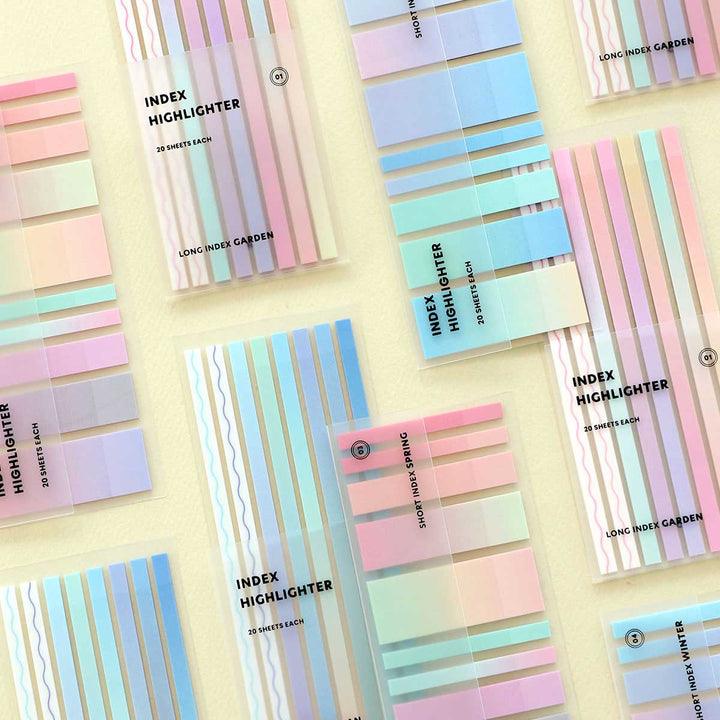 Iconic - Index Highlighter Short Sticky Notes | 03 Spring