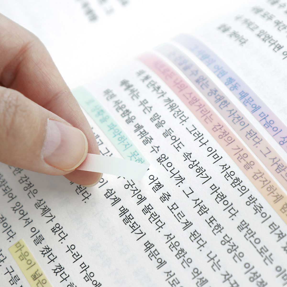 Iconic - Index Highlighter Long Sticky Notes | 01 garden – Likely.es