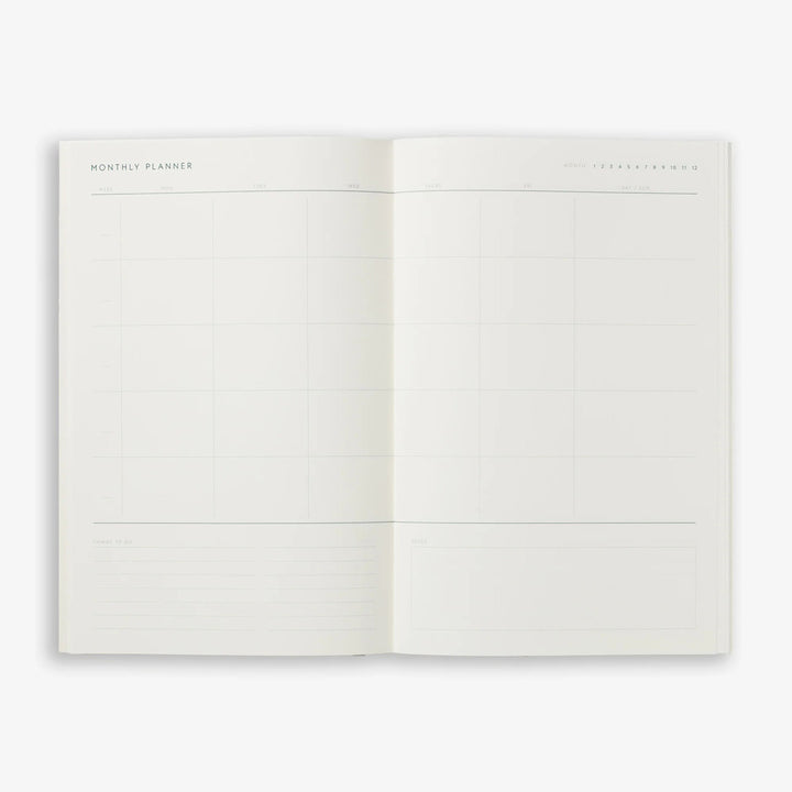 Kartotek - Monthly Planner Notebook Planificador Mensual