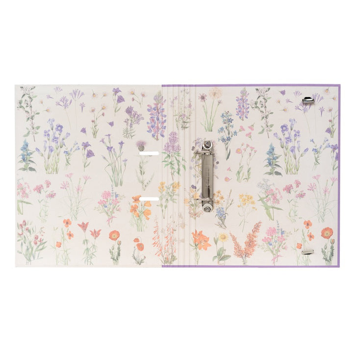 Kokonote - Carpeta de 2 Anillas Botanical Wild Flowers