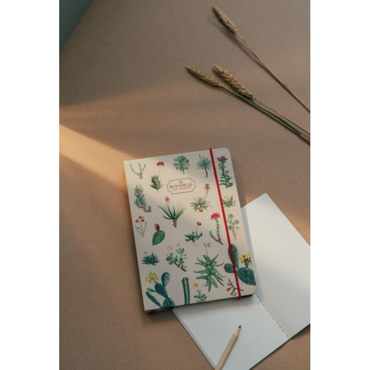 Kokonote- Notebook A5 Botanical Cacti and Succulents