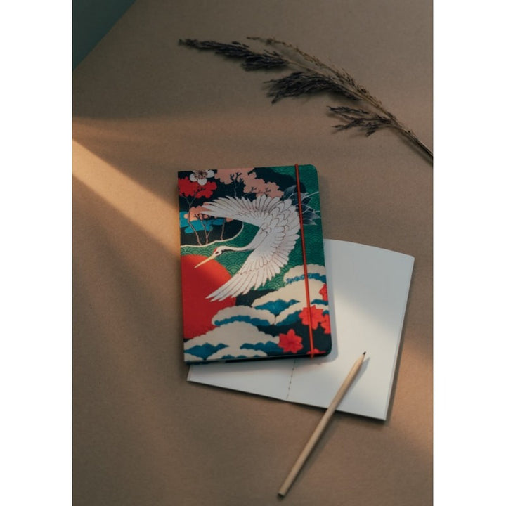 Kokonote - Cuaderno Artesanal A5 Japanese Crane