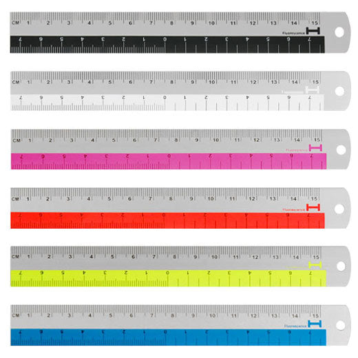 Regla de Aluminio 15cm | Varios Colores, Reglas, Hightide & Penco - Likely.es