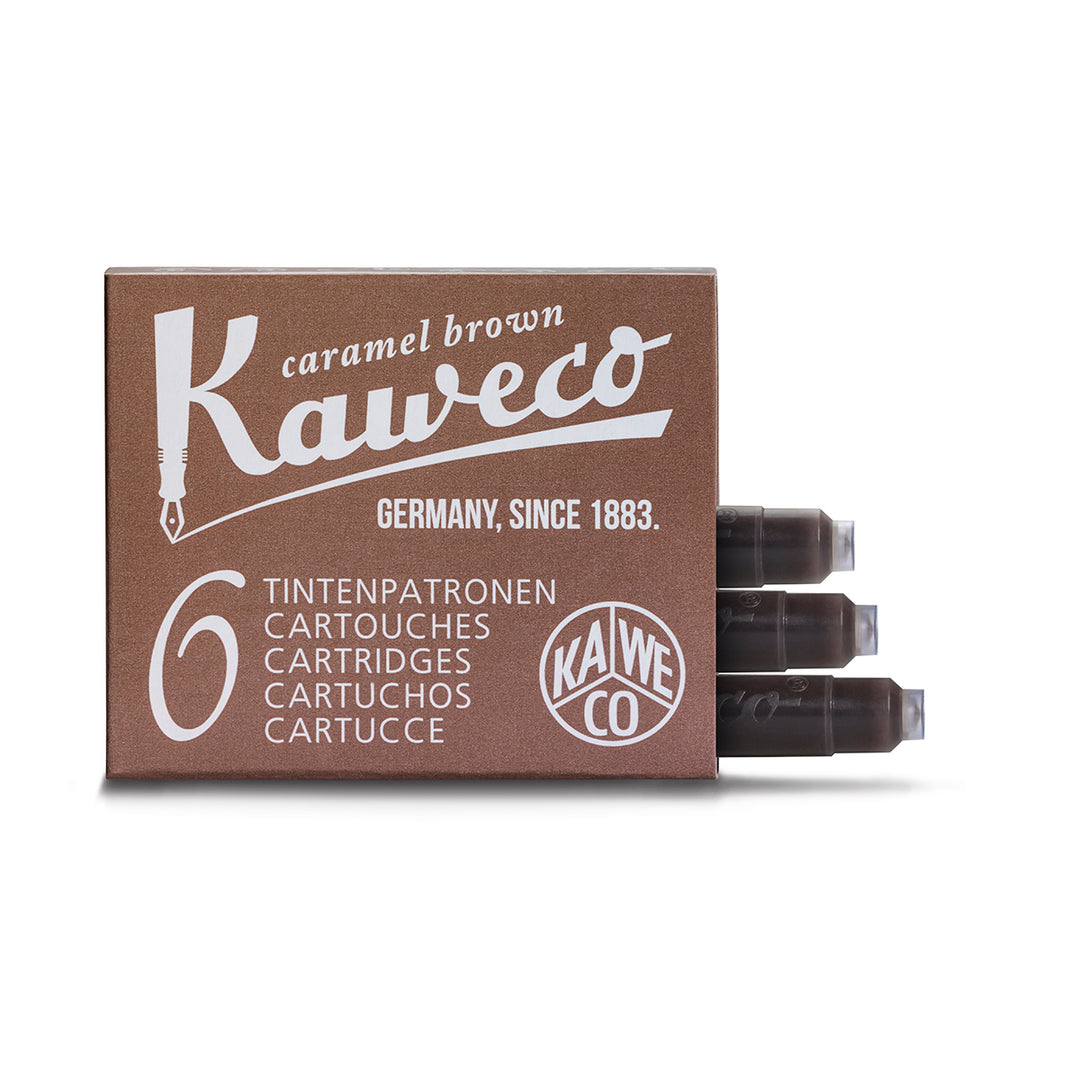 Kaweco - Ink Ink cartridges 6 units | caramel brown