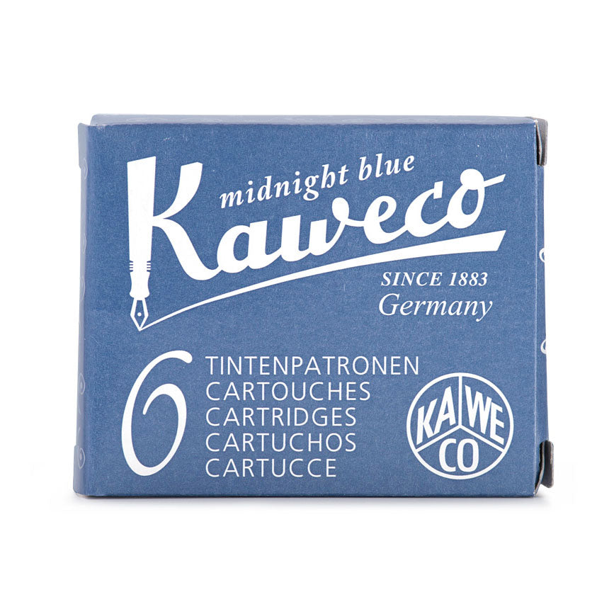  Kaweco- Kaweco - Ink Cartuchos de tinta 6 uds | Midnight Blue, Tinta- Likely.es