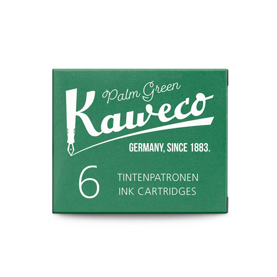 Kaweco - Ink Ink cartridges 6 units | Palm Green