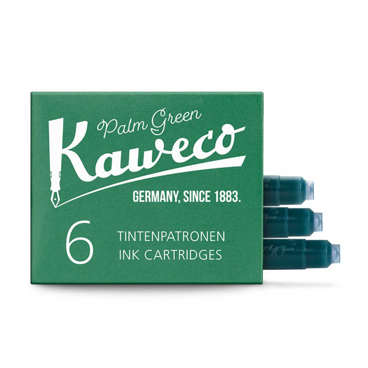 Kaweco - Ink Ink cartridges 6 units | Palm Green