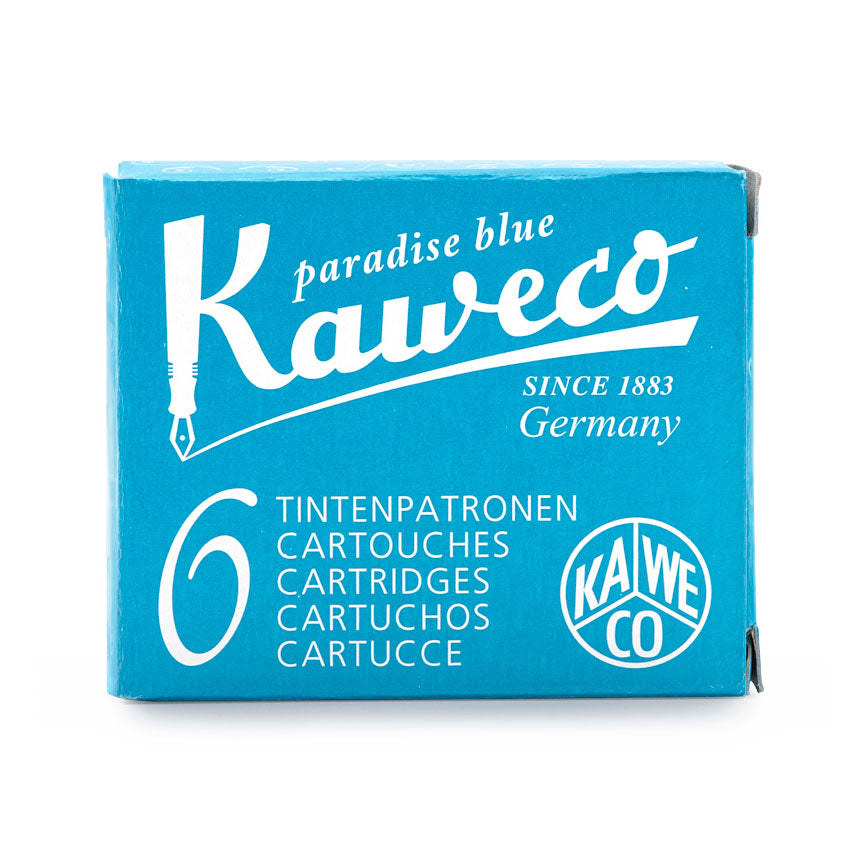  Kaweco- Kaweco - Ink Cartuchos de tinta 6 uds | Paradise Blue, Tinta- Likely.es
