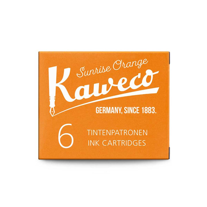 Kaweco - Ink Cartuchos de tinta 6 uds |  Sunrise Orange