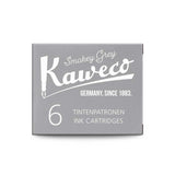 Kaweco - Ink Cartuchos de tinta 6 uds |  Smoky Grey