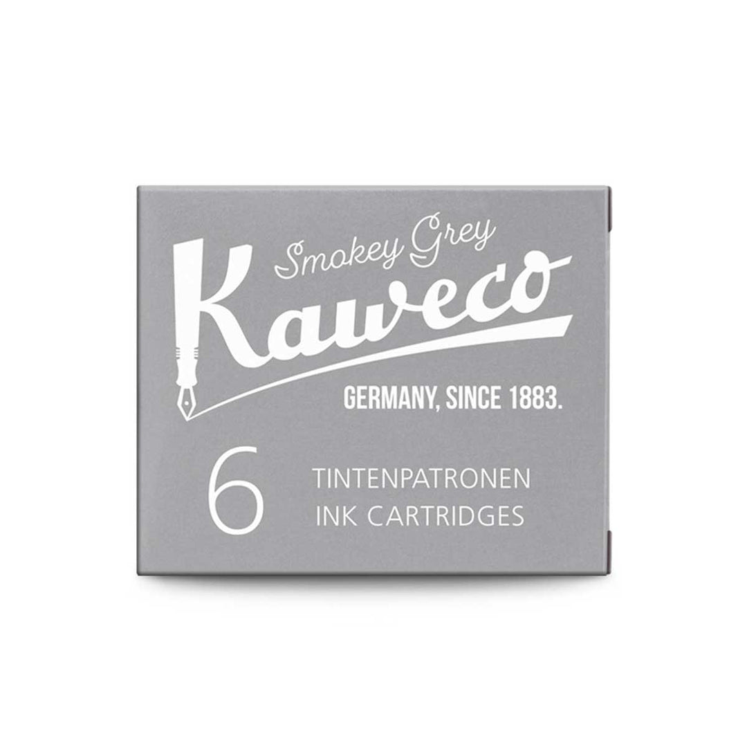 Kaweco - Ink Cartuchos de tinta 6 uds |  Smoky Grey