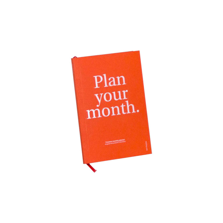 Planificador Mensual Plan your Month | Naranja, Planificadores, Octagon Design - Likely.es