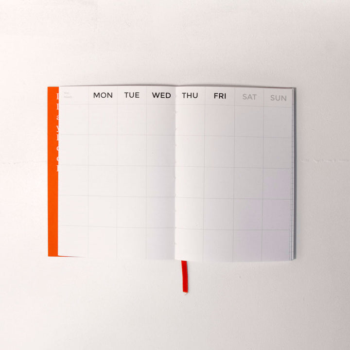 Planificador Mensual Plan your Month | Naranja, Planificadores, Octagon Design - Likely.es