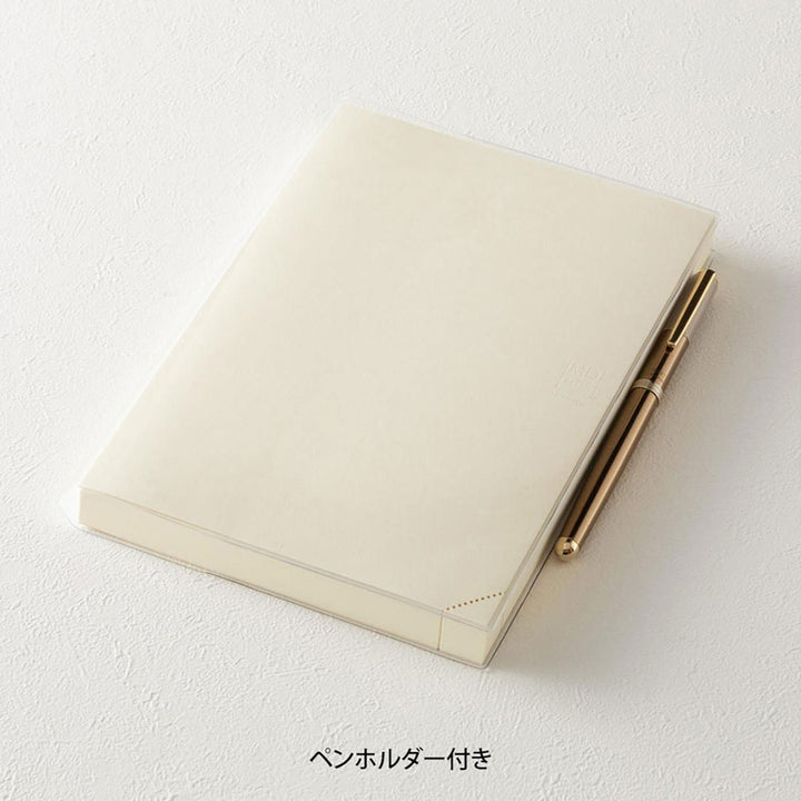 Midori MD Paper - Cover Clear A5 Codex - Transparent Protective Cover for MD Notebook Codex 1 Day 1 Page 