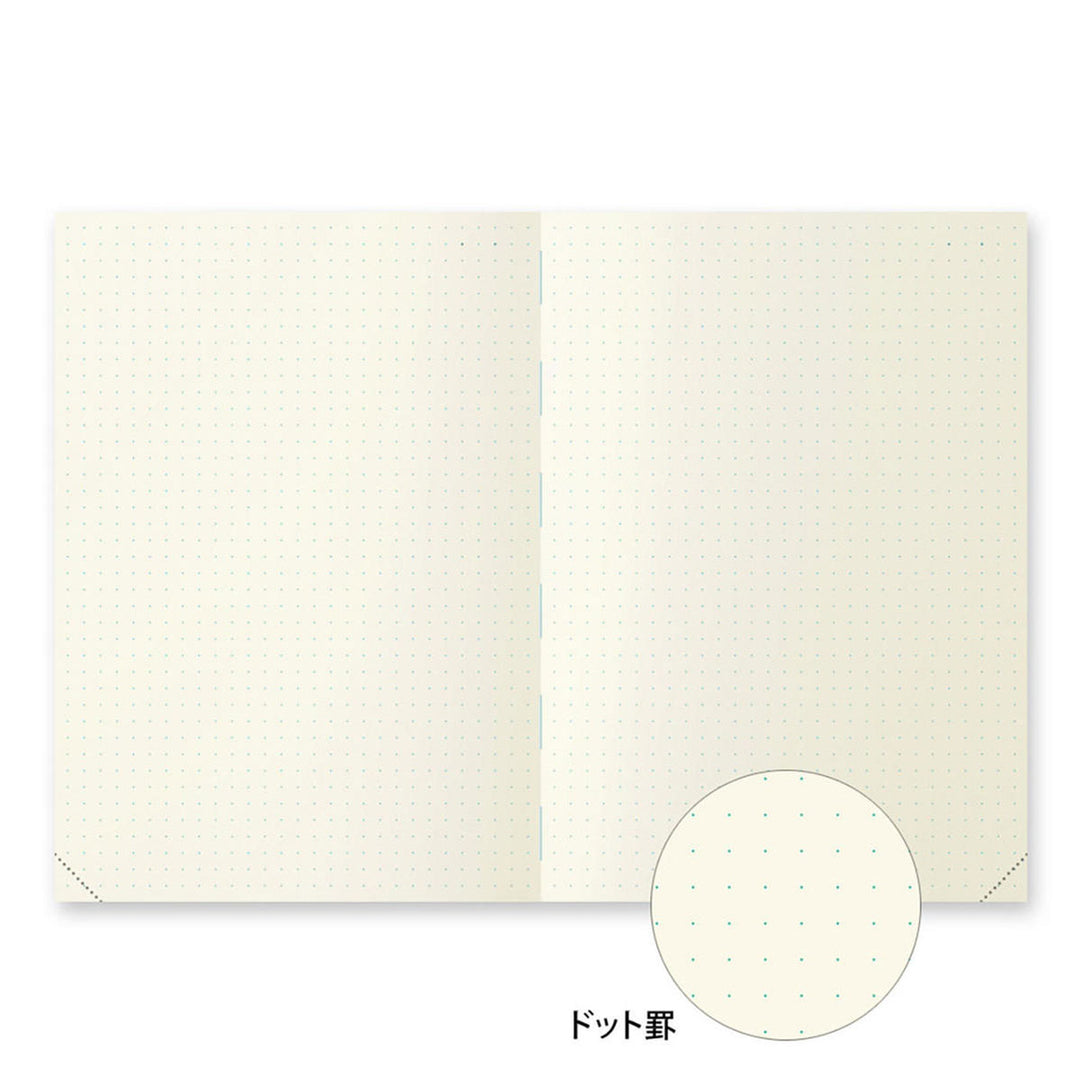 Midori MD Paper - MD Notebook Journal Codex 1Day 1Page - Notebook | A5 | Sheets with dot mesh 