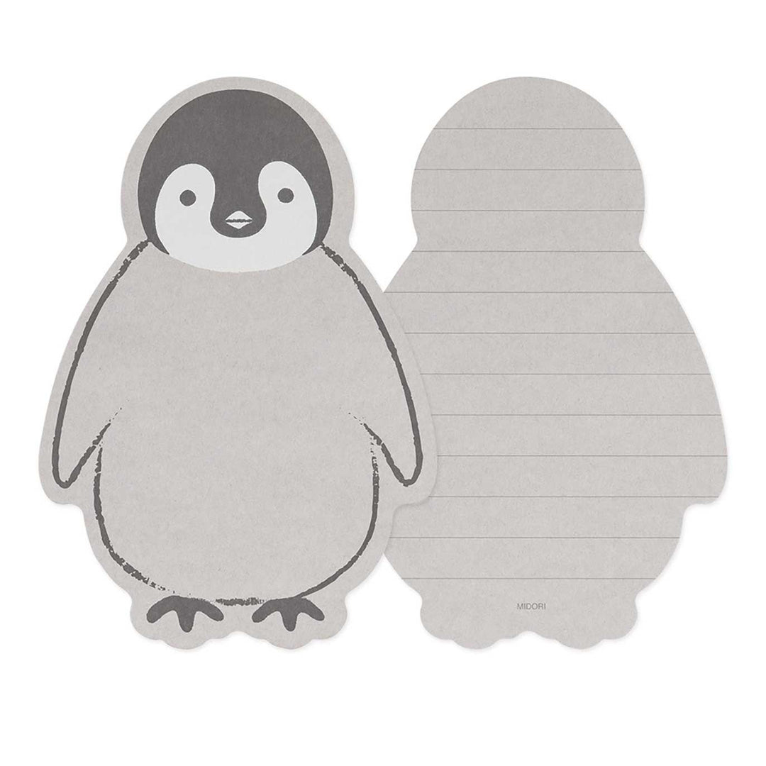 Midori - Set de cartas Letter Set 926 Die-cut | Penguin