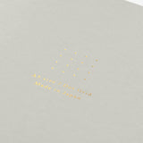 Midori - Notebook A5 Color Dot Grid Cuaderno con Malla de Puntos | Gray