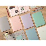 Midori - Notebook A5 Color Dot Grid Cuaderno con Malla de Puntos | Blue