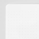 Midori - Notebook A5 Color Dot Grid Cuaderno con Malla de Puntos | White