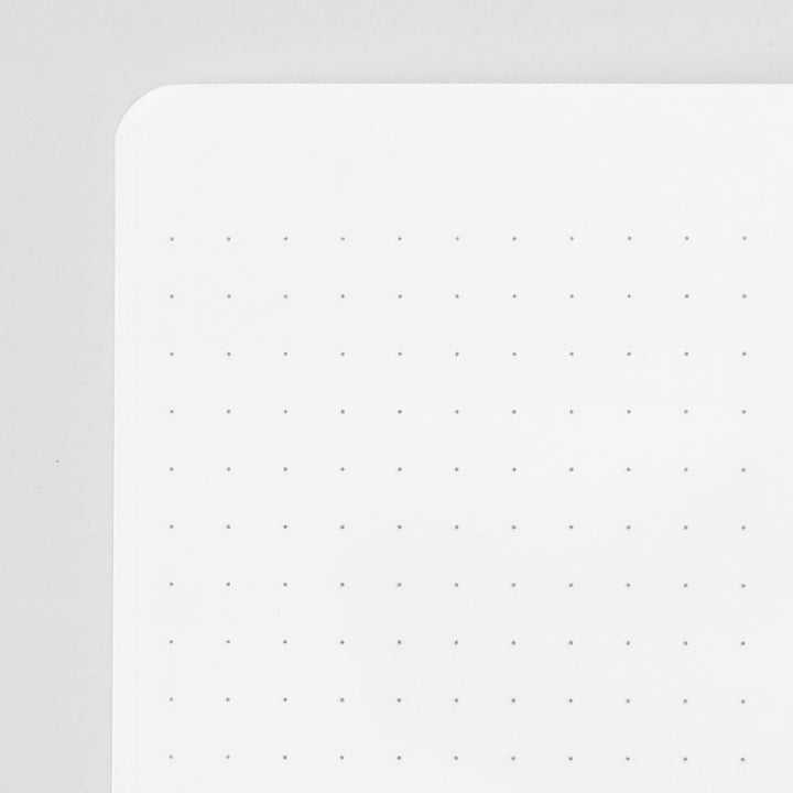 Midori - Notebook A5 Color Dot Grid Cuaderno con Malla de Puntos | White