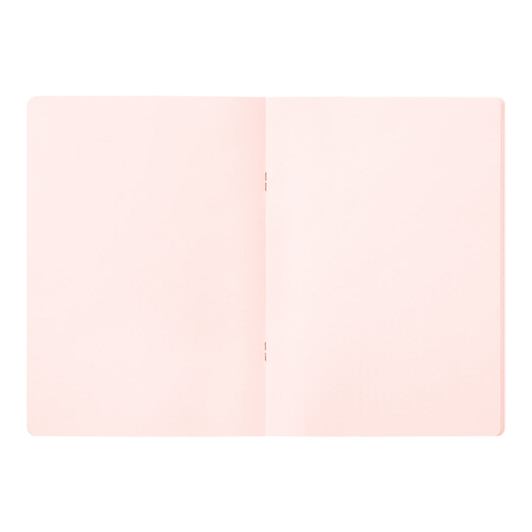 Midori - Notebook A5 Color Dot Grid Cuaderno con Malla de Puntos | Pink