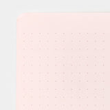 Midori - Notebook A5 Color Dot Grid Cuaderno con Malla de Puntos | Pink