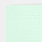 Midori - Notebook A5 Color Dot Grid Cuaderno con Malla de Puntos | Green