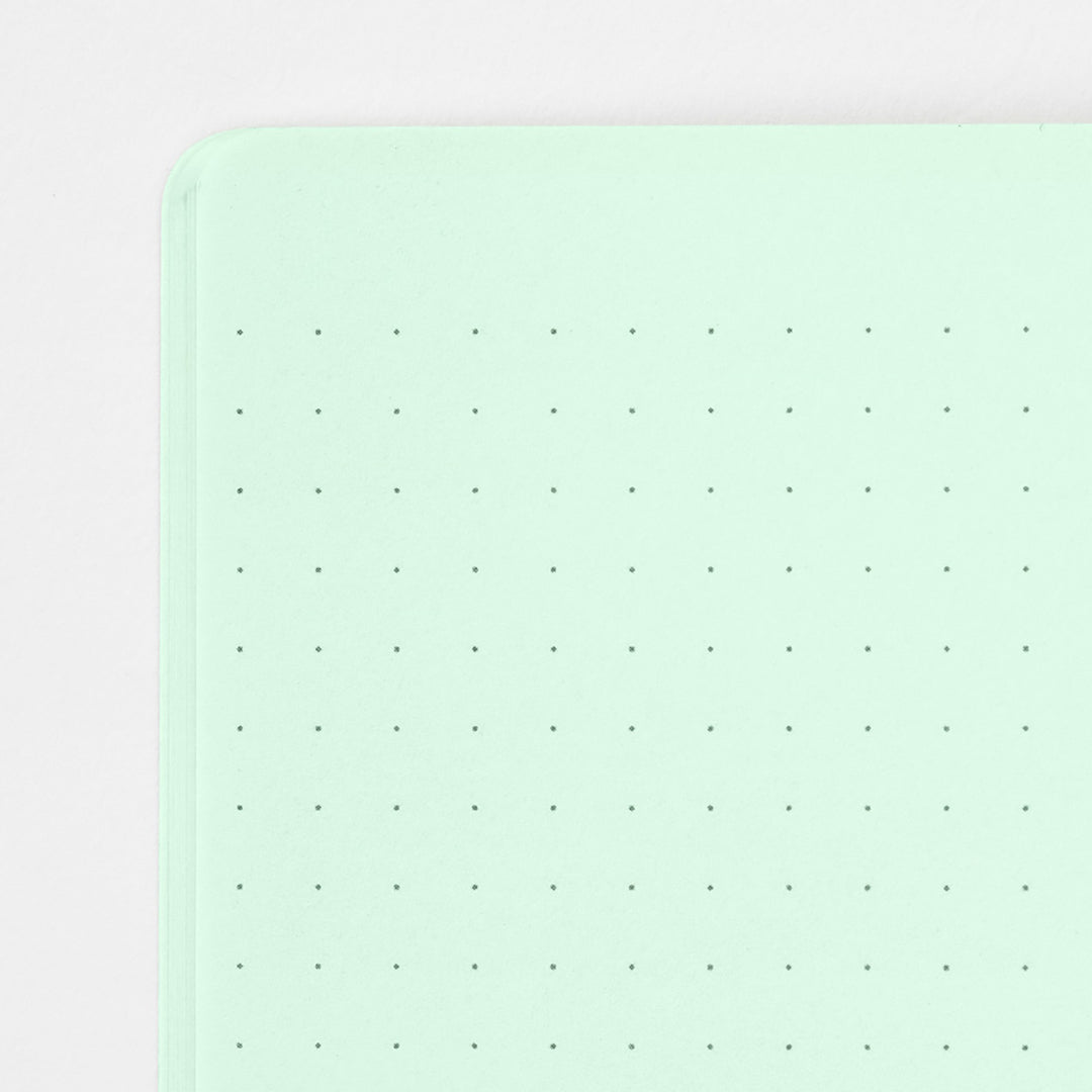 Midori - Notebook A5 Color Dot Grid Cuaderno con Malla de Puntos | Green