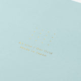 Midori - Notebook A5 Color Dot Grid Cuaderno con Malla de Puntos | Blue
