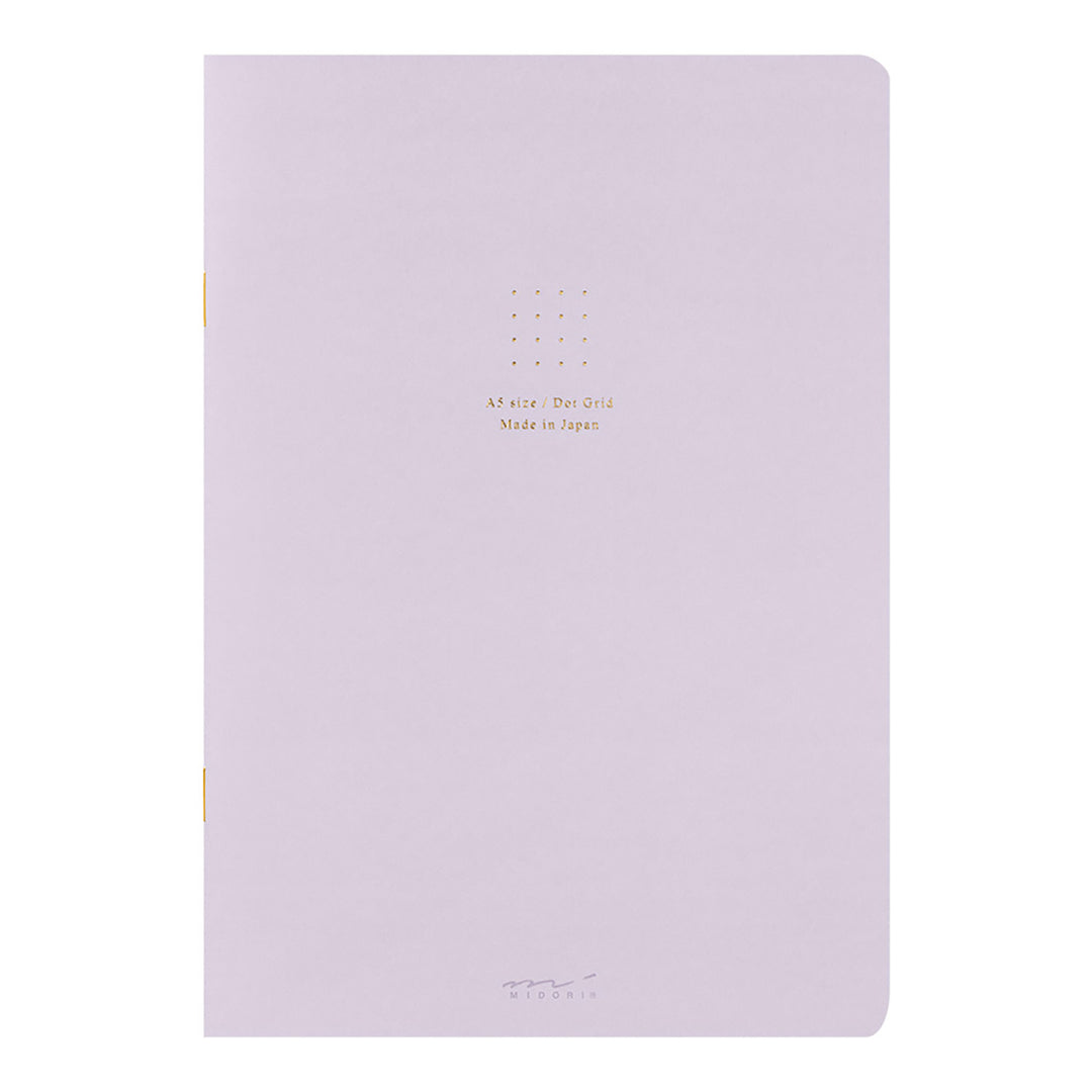 Midori - Notebook A5 Color Dot Grid Notebook with Dot Grid | Purple