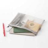 Midori - Pen & Tool Pouch Mesh Estuche | Gray