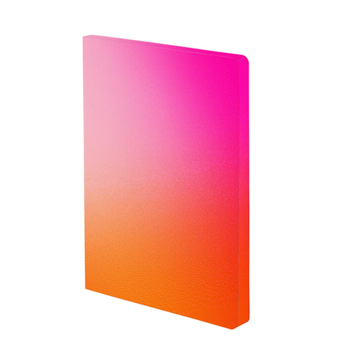 New | Color Clash L Light Notebook | Dot mesh | Burn