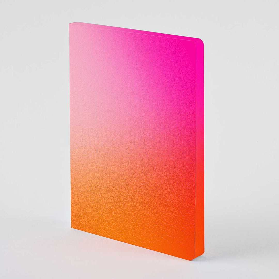 Nuuna | Cuaderno Colour Clash L Light | Malla de puntos | Burn