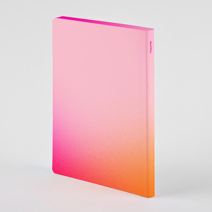 Nuuna | Cuaderno Colour Clash L Light | Malla de puntos | Burn