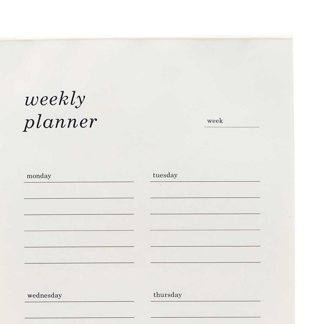 Monograph - Planificador Semanal Calendar Weekly