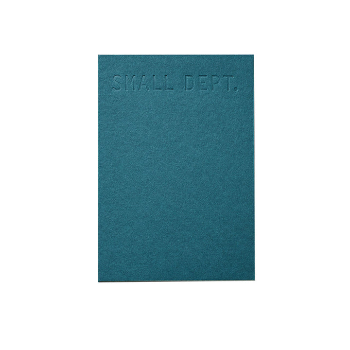 Trolls Paper - Small Dept Weekly Planner | No dates A6 | Blue Green