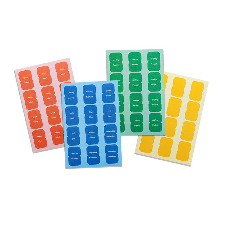 Poketo - Vibrant Sticker Tabs - Pegatinas