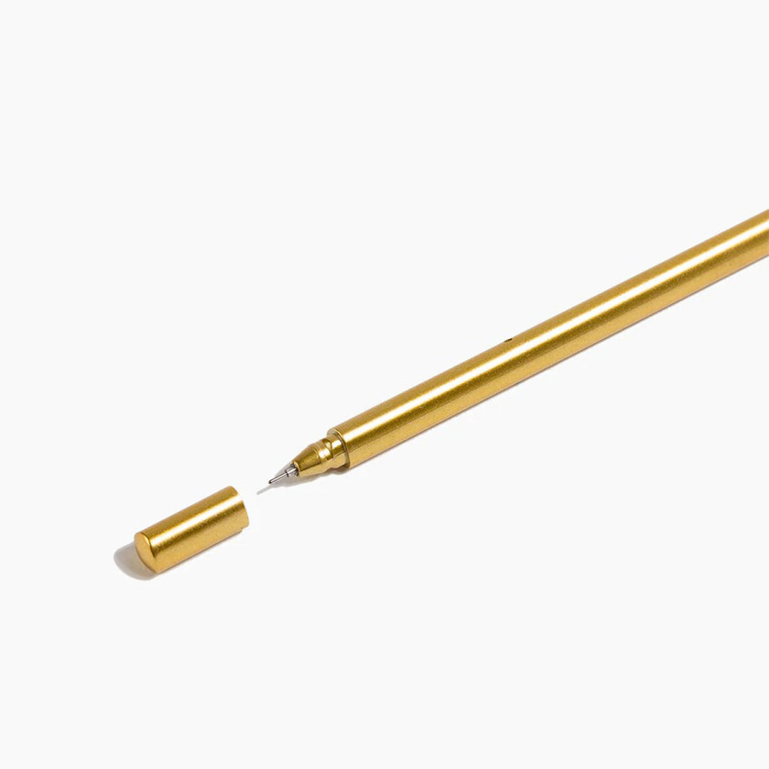 Poketo - Prism Rollerball Pen - Bolígrafo | Gold