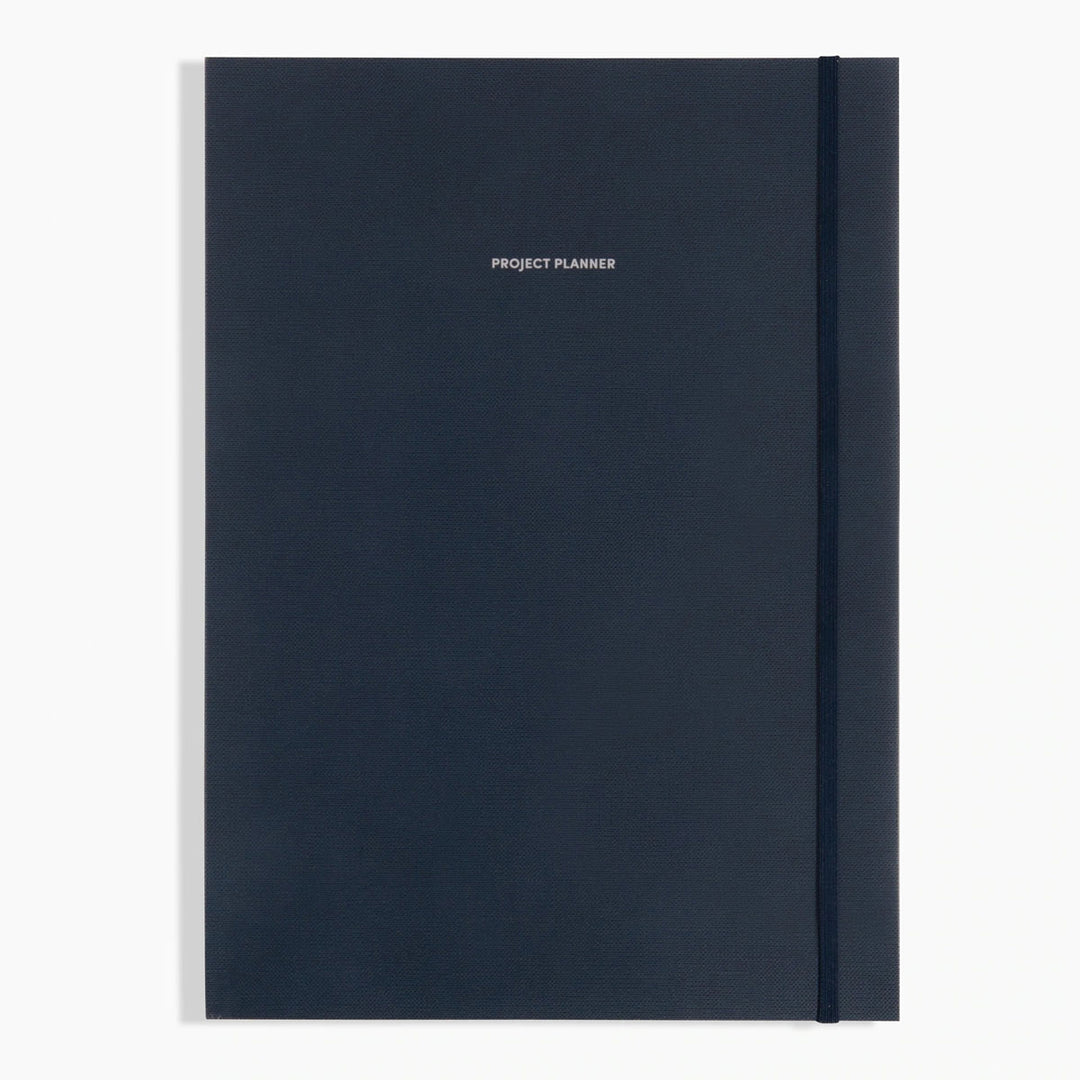 Poketo - Project Planner in Midnight - Planificador de Proyectos | A4 | Gris oscuro