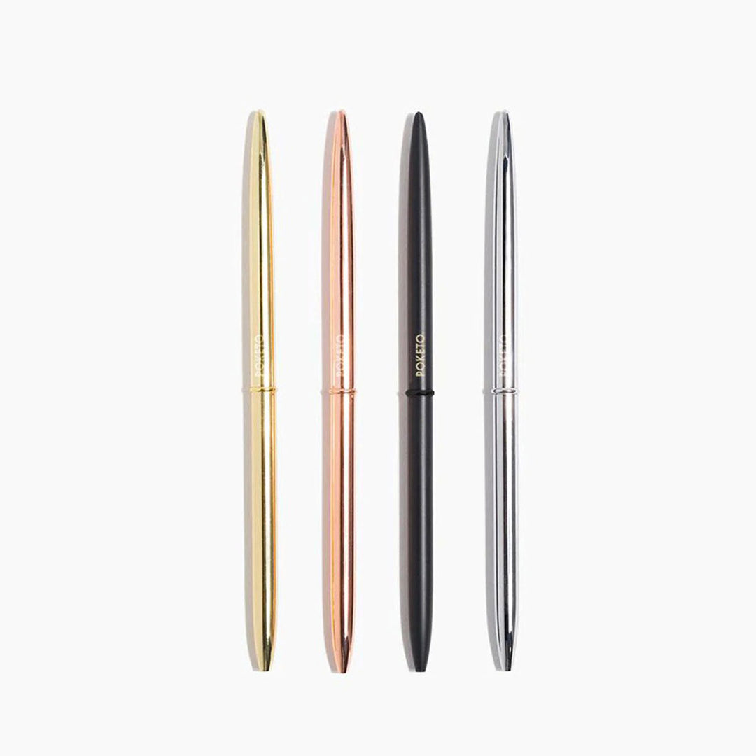 Poketo - Slim Pen in Classic - Bolígrafo | Rose Gold