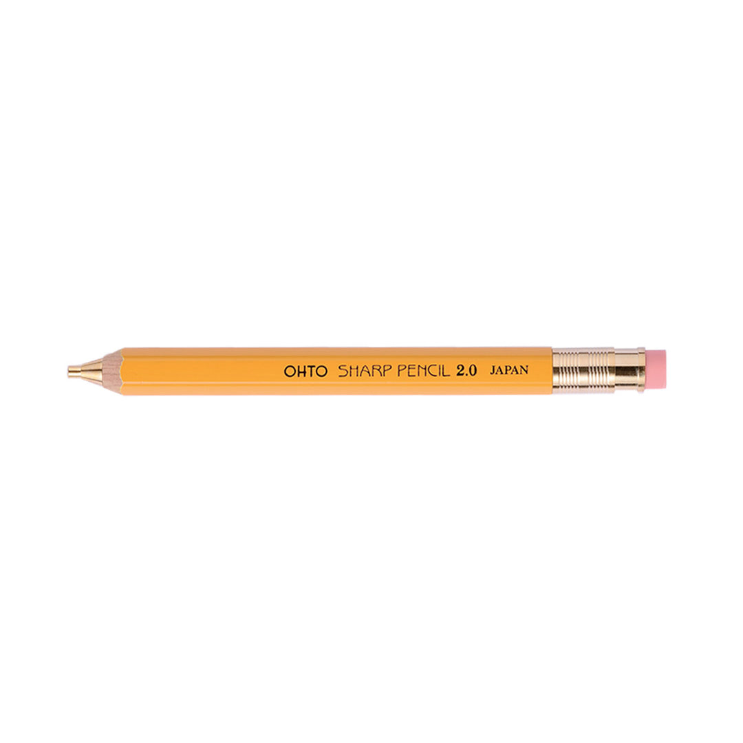 OHTO - Sharp Pencil 2.0 Mechanical Pencil | Yellow