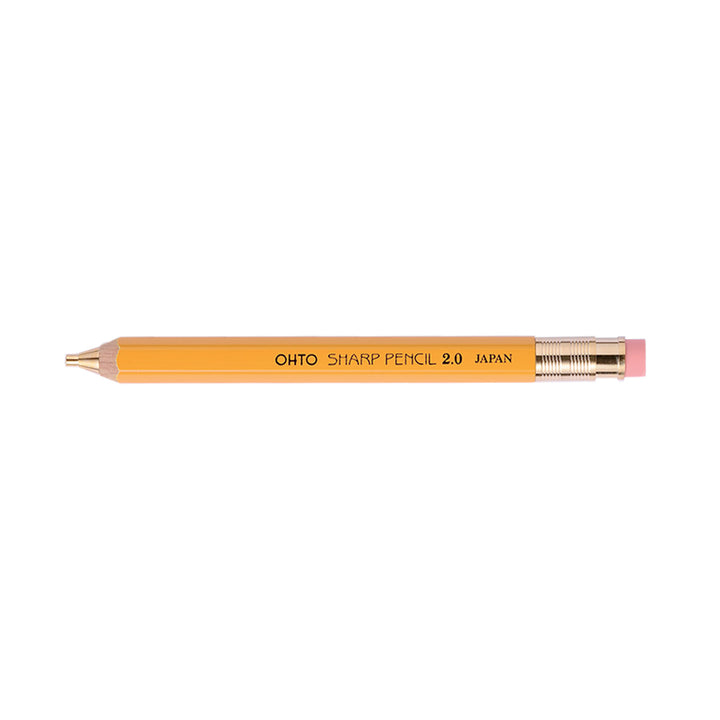 OHTO - Sharp Pencil 2.0 Mechanical Pencil | Yellow