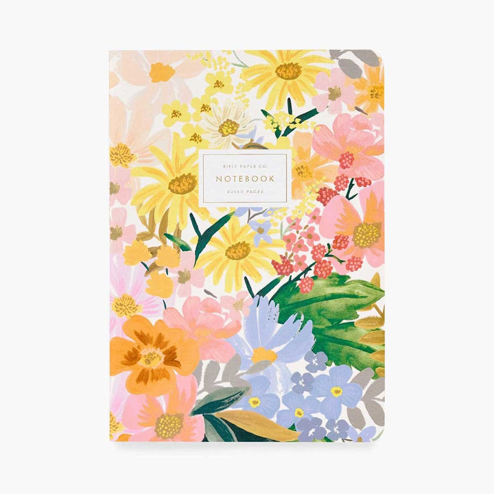 Rifle Paper Co. - Stitched Notebooks Set of 3 Notebooks | Lined | Marguerite