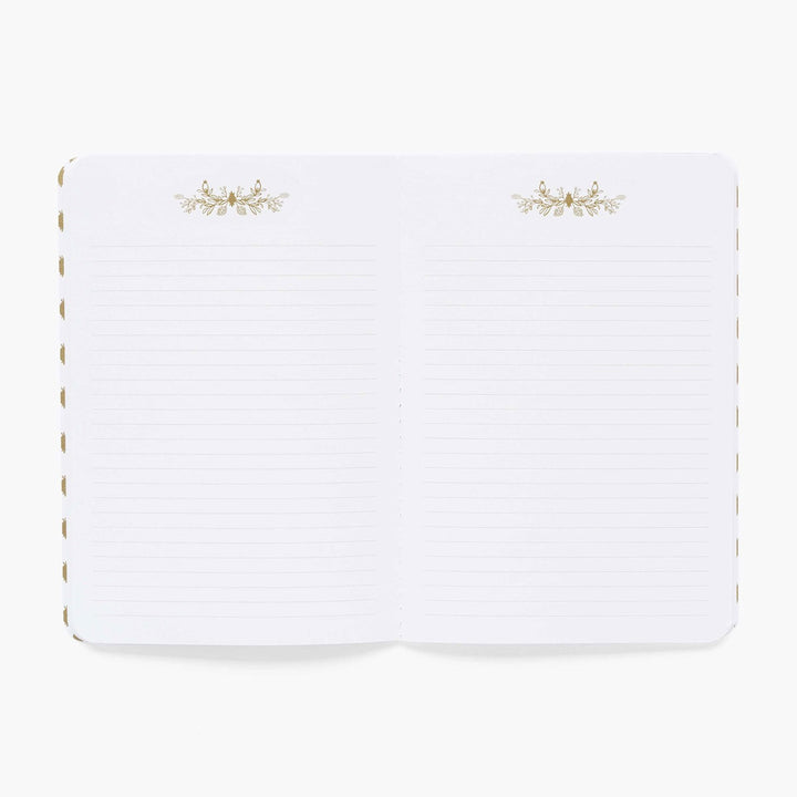 Rifle Paper Co. - Stitched Notebooks Set de 3 Cuadernos | Hojas con Líneas | Marguerite