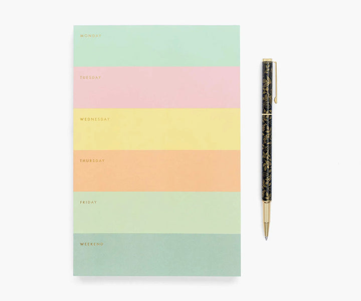 Rifle Paper Co. - A5 Color Block Pastel Weekly Planner