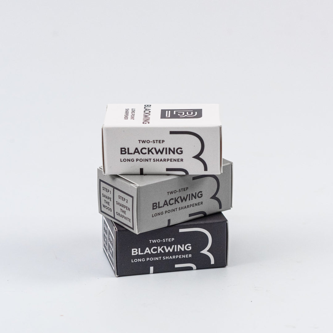 Blackwing - Sacapuntas Two Step (Dos pasos - punta larga) | Gris