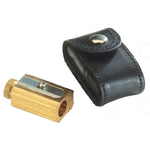  Dux- Dux Sacapuntas regulable con funda de piel, Sacapuntas- Likely.es