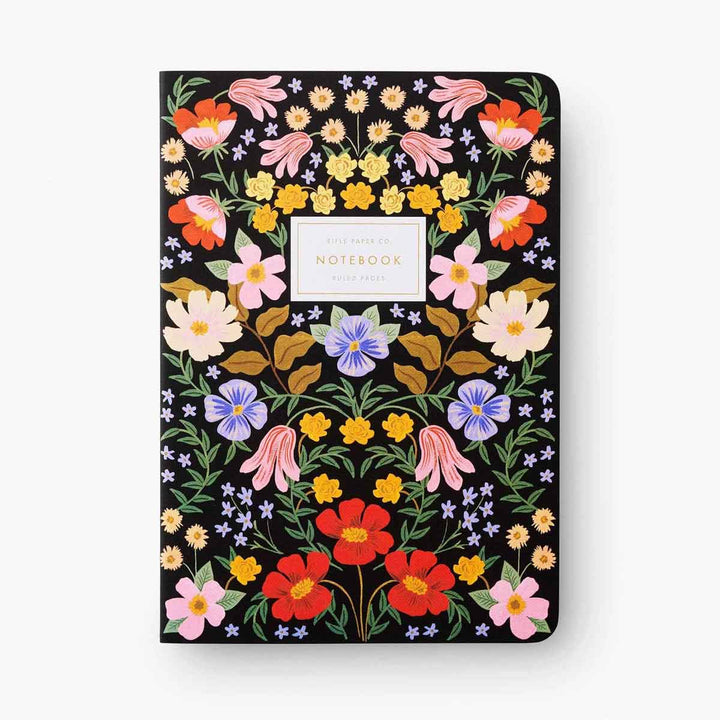Rifle Paper Co. - Stitched Notebooks Set of 3 Notebooks | Lined | Bramble