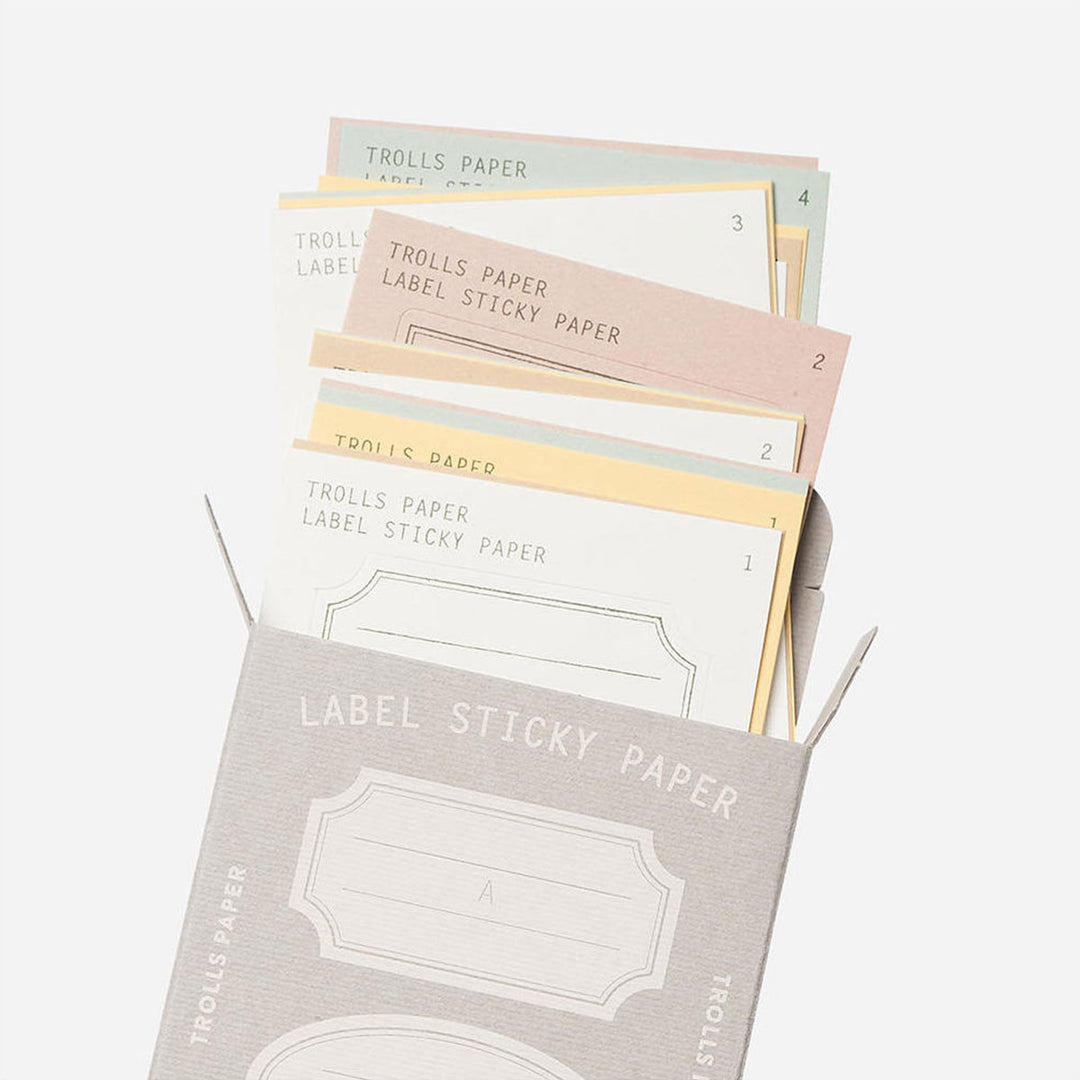 Trolls Paper - Sticky Label Paper - A Type