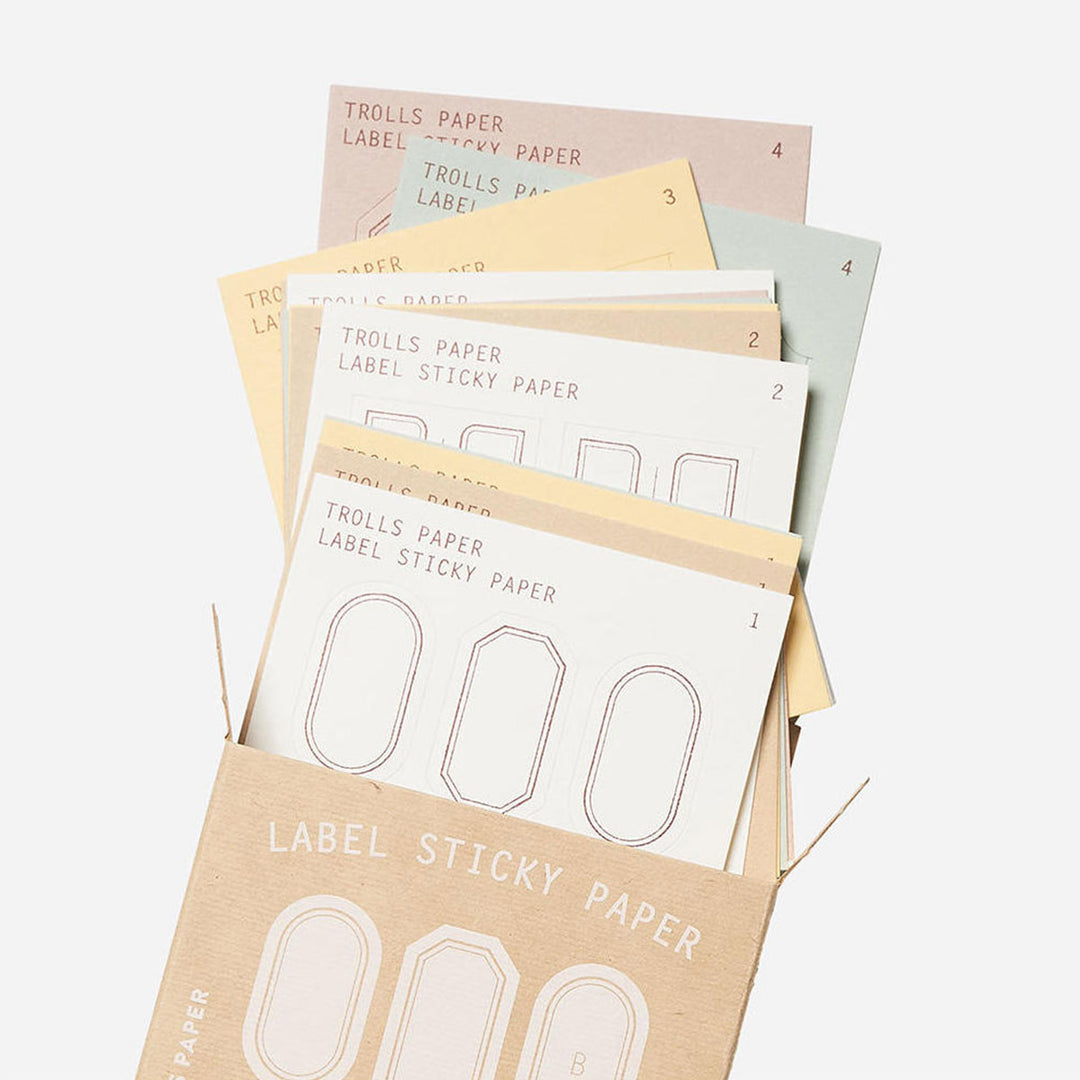 Trolls Paper - Sticky Label Paper - B Type
